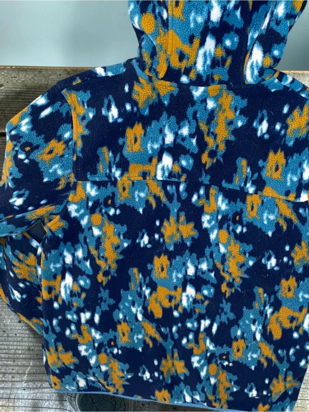 THE NORTH FACE - Patterned Hooded Fleece Pullover